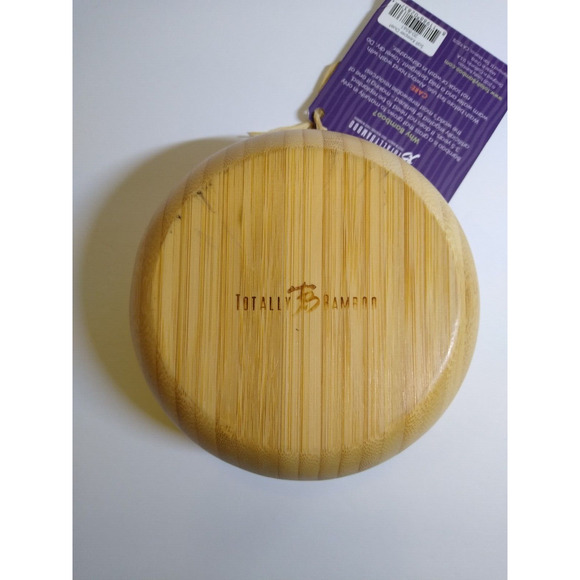 Totally Bamboo Salt Keeper Bowl Duet Salt and Pepper Wood New Unused Wooden - Picture 4 of 6